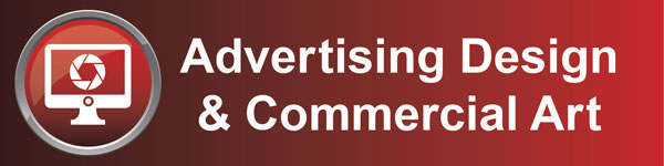 Advertising Design & Commercial Art banner graphic