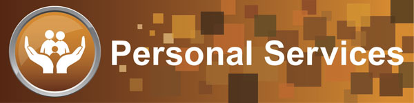 Personal Services Cluster banner graphic