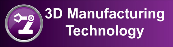 3D Manufacturing banner graphic