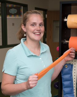 Ms. Romberger, Health-Sports Medicine and Rehabilitation teacher
